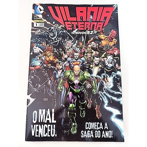 Hq Vilania Eterna Os Novos 52 O Mal Venceu Vol 1 Panini