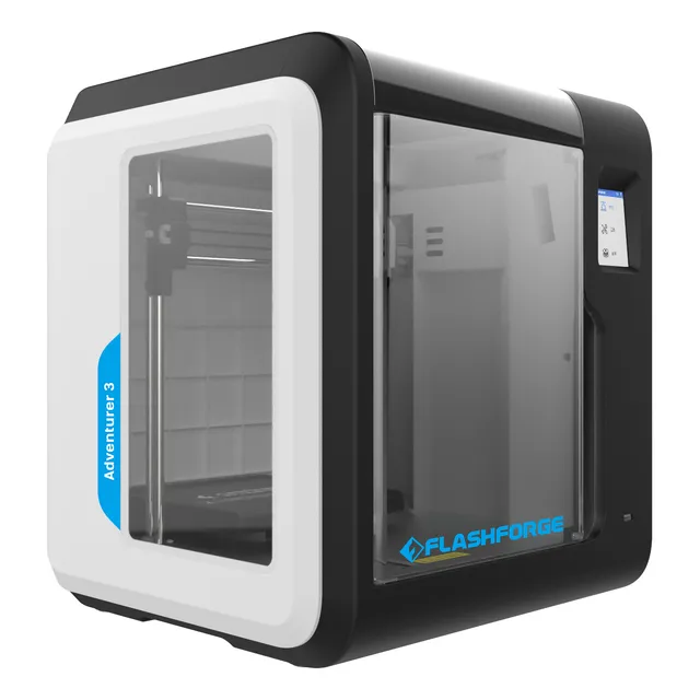 Impresora 3d Flashforge Adventurer 3, Fdm, Cama Caliente Blanco