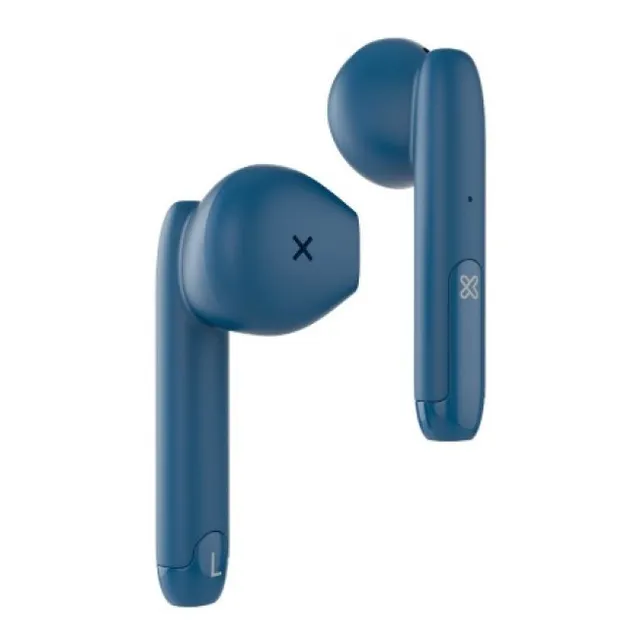 Auriculares Inalambricos Bluetooth Klip Xtreme Twintouch Css Color Azul Color de la luz Blanco