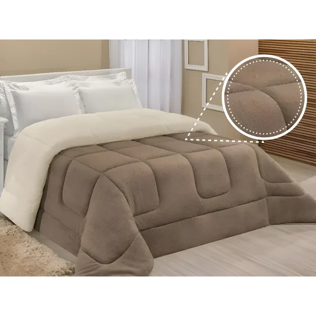 Cobertor Coberdrom Casal Queen Manta Mantinha Coberta Antialérgico