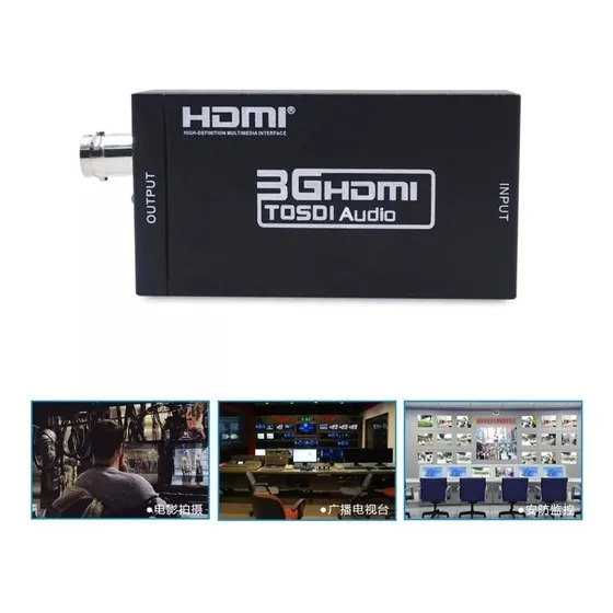 Conversor Hdmi V1.4 Para Sdi Alta Definição 1080p