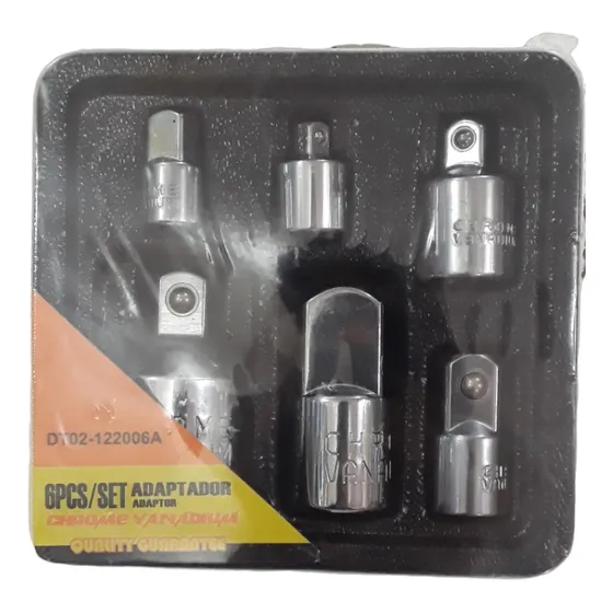 Juego 6 Adaptadores De Ratchet Diesel Tools