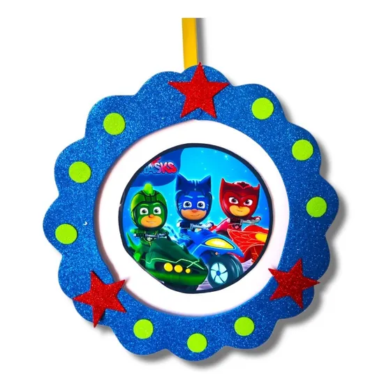 Piñata Héroes En Pijama Para Cumpleaños Niño