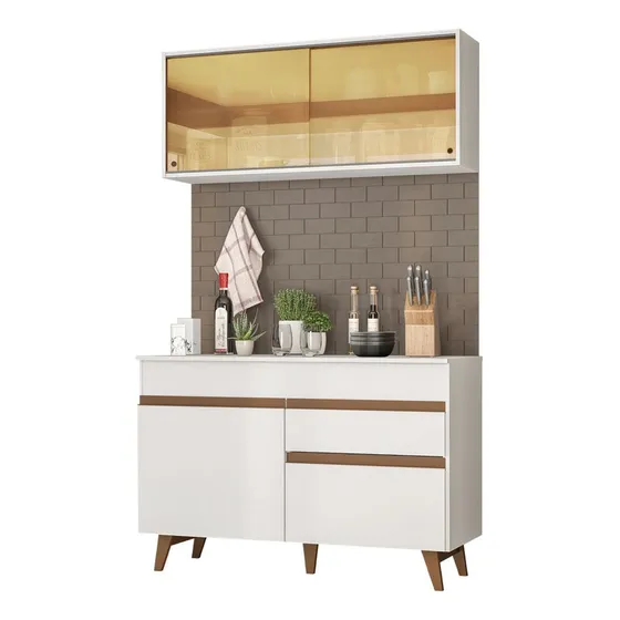 Cocina Integral Reims 1.20m Blanco 01