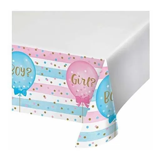 Cubierta Rectangular Para Mesa Con Globo Para Fiesta