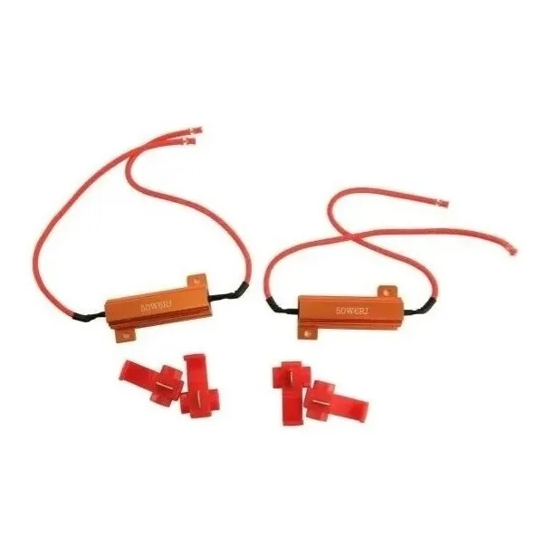 Kit Resistencias - Emulador 50w Cree Led No Da Error Tablero