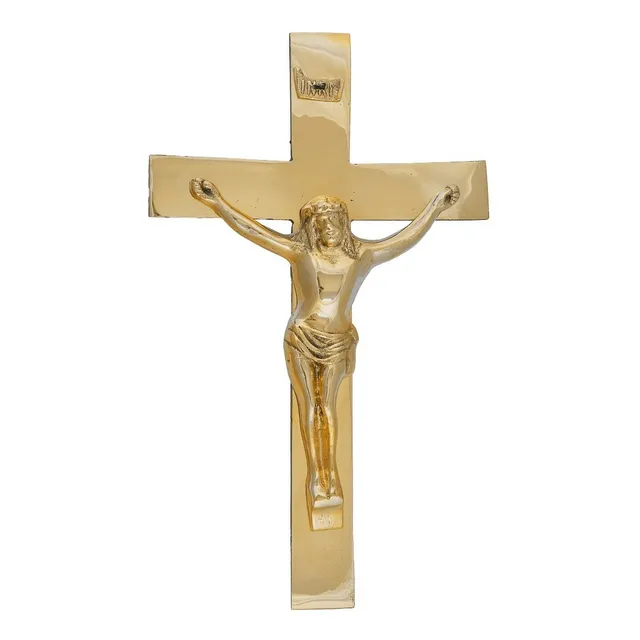 Cristo Crucifixo - Bronze 20/23x37  ( Tumulo Jazigo Parede )
