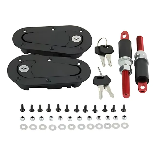 Seguro De Capó Con Llave D1 . Aravena Parts. Envío Gratis
