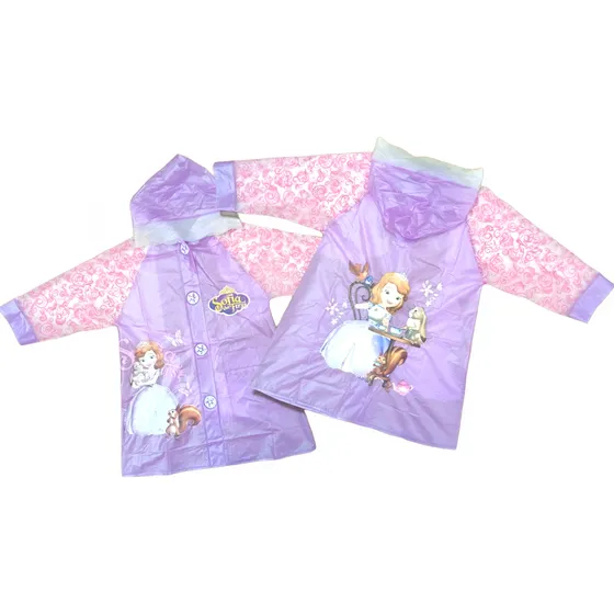Impermeable Importado Chaqueta  Niña Princesa Sofia, Lol .
