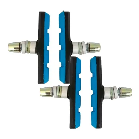 Patines Freno Bicicleta V-brake X 2 Pares (4 Unidades) Color Azul
