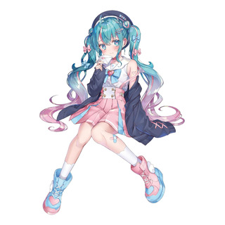 Figura De Tapón De Fideos Hatsune Miku Love Sailor Figura De Tapón De Fideos Hatsune Miku Love Sailor