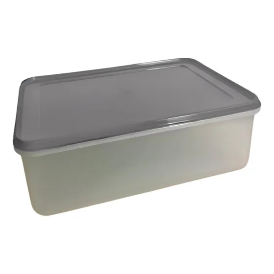 Taper Contenedor Hermético Rectangular Plástico 12 Lt C/tapa