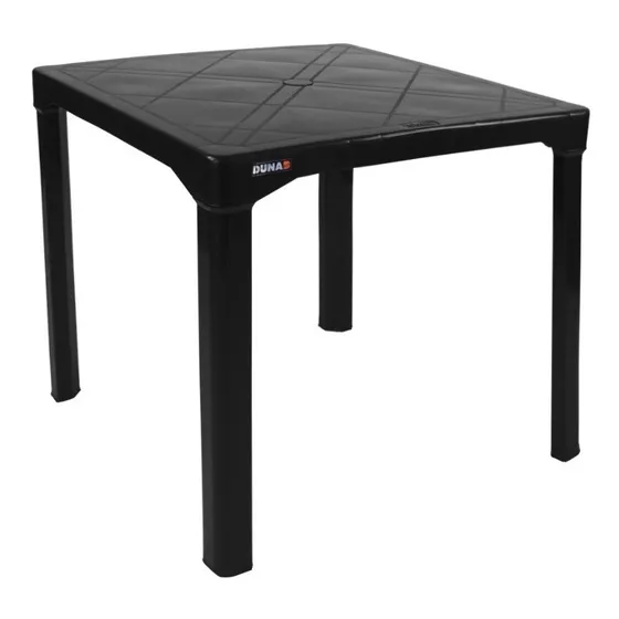 Mesa de exterior Duna Forte de plástico color negro