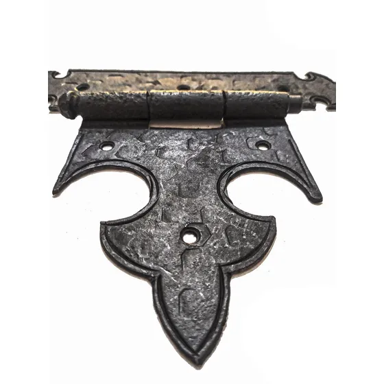 Bisagra Tomplo Colonial, Rustica, Forjada, Adornada