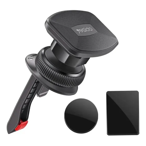 Soporte Para Auto Porta Teléfono Magnético Yesido C128 Color Negro