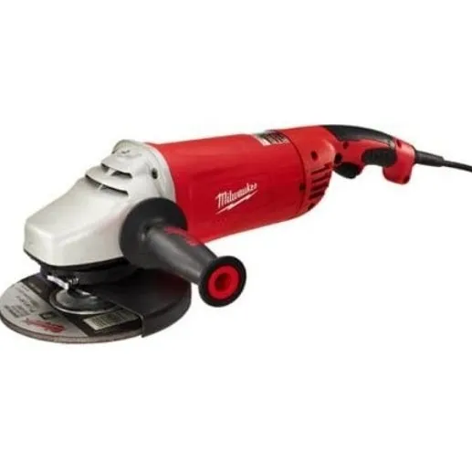 Esmeril 7/9 Industrial Milwaukee Ac/dc 6000rpm 1800w 15amp 
