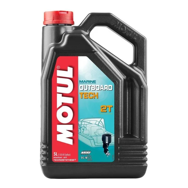 Aceite Motul Marine Outboard Tech 2t/bidón 5 Litros