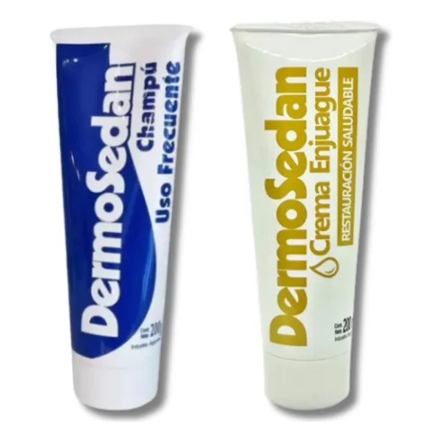 Shampoo Y Acondicionador Para Perros Dermosedan Combo 200 Ml