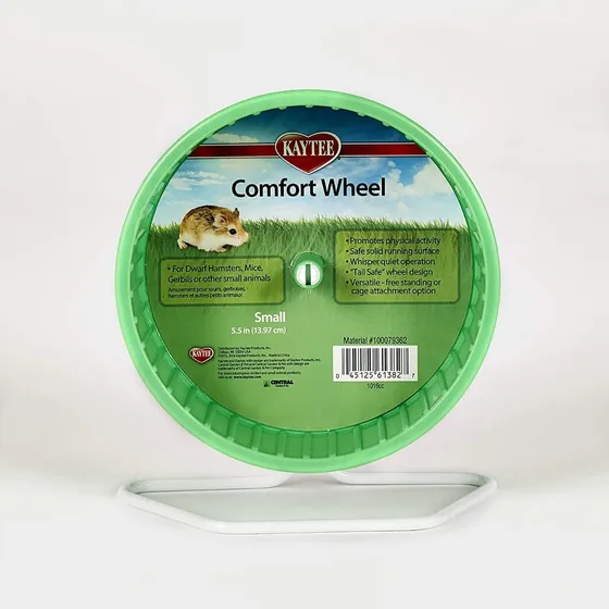 Rueda Para Hamster Ratones Gerbils Kaytee Con Base 14 Cms  