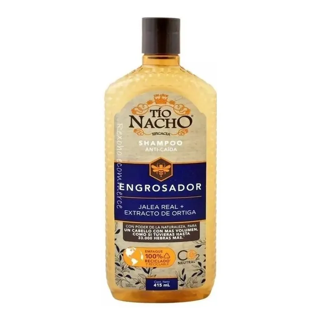 Shampoo Anti Caída Tío Nacho Engrosador 415 Ml
