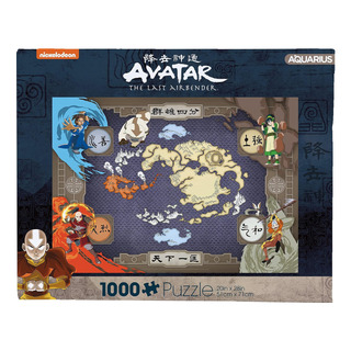 Aquarius Avatar Map Puzzle (1000 Piezas) - Avatar Con Licenc Aquarius Avatar Map Puzzle (1000 Piezas) - Avatar Con Licenc