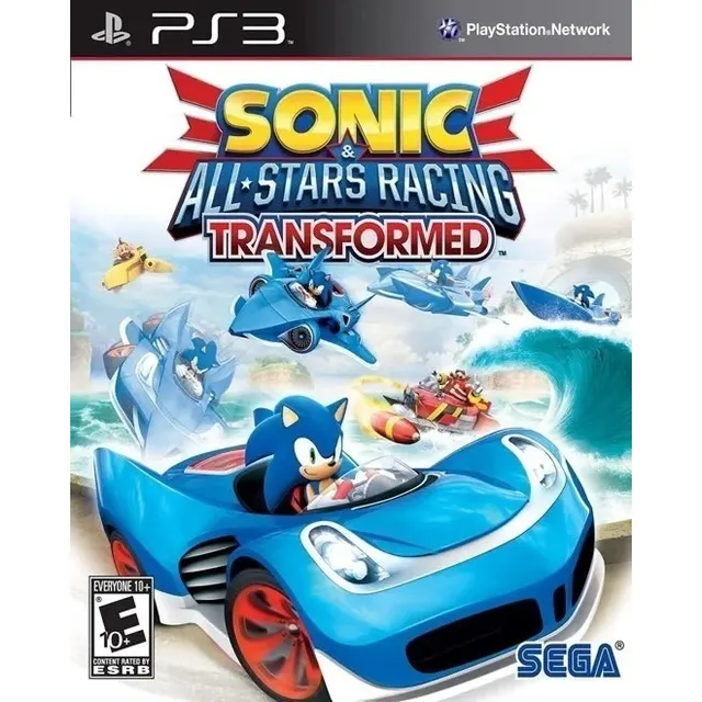 Sonic & All Stars Racing Transformed Ps3 Fisico Standard Edition