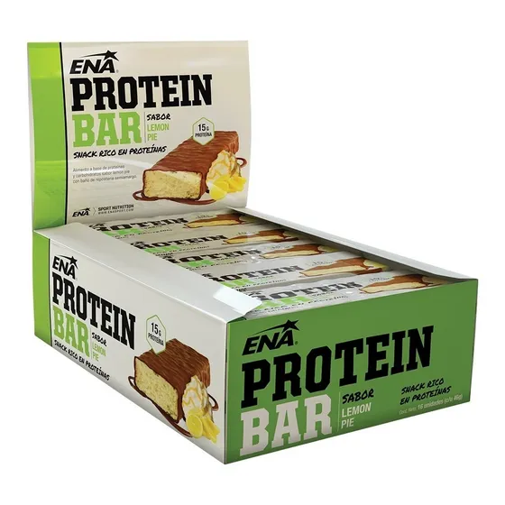 Barras Proteicas Caja De 16 Unidades - Ena Sports