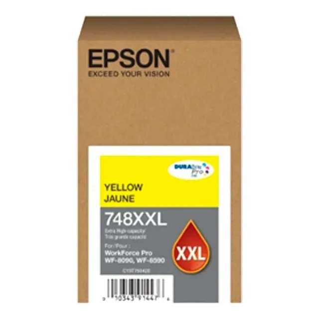 Epson T748xxl Cartucho De Tinta Color Amarillo