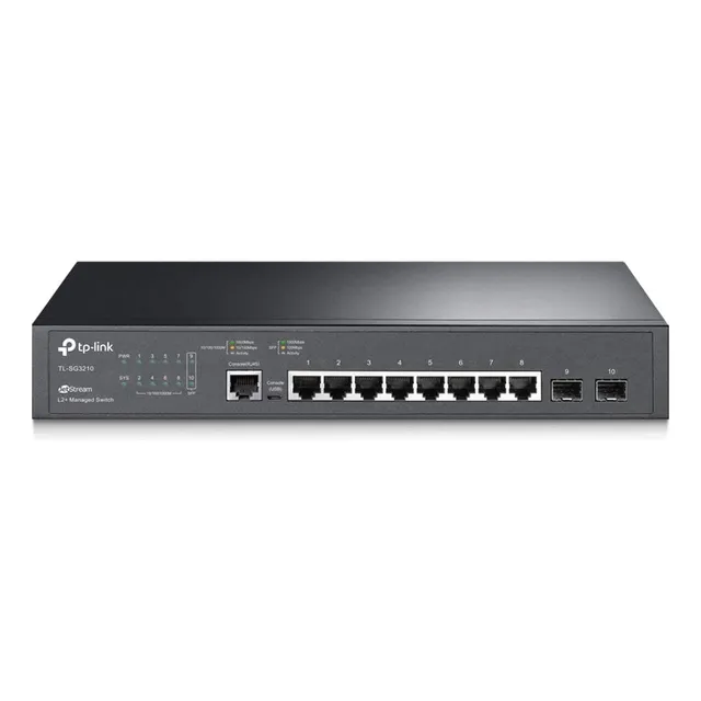 Switch Tp-link Gigabit Ethernet Tl-sg3210 8 Puertos 8000 Ent