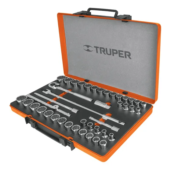 Juego Truper Dados Jd-1/2x42mp
