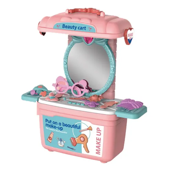 Maleta Makeup Para Niñas Rosada 
