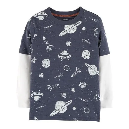 Camisa Franela Para Bebe Niño Carter's Jersey