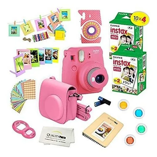 Fujifilm Instax Mini 9 Cámara + Fuji Instax Película Instant