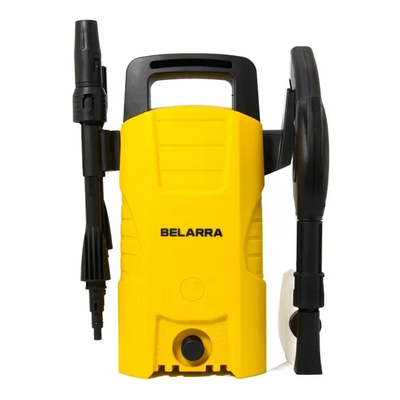 Hidrolavadora eléctrica Belarra H1200 amarillo de 1.4kW con 110bar de presión máxima 220V - 50Hz