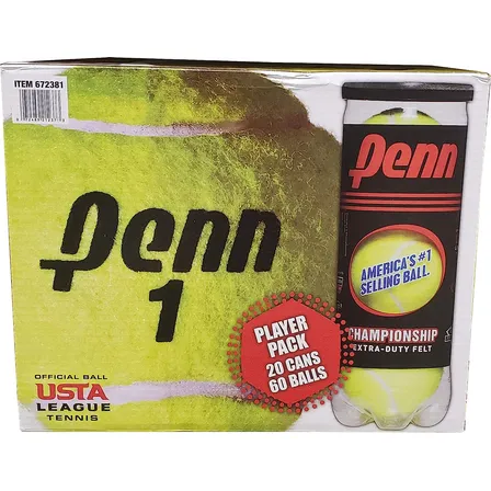 Pack De Jugadores 20 Latas (60 Pelotas Total)