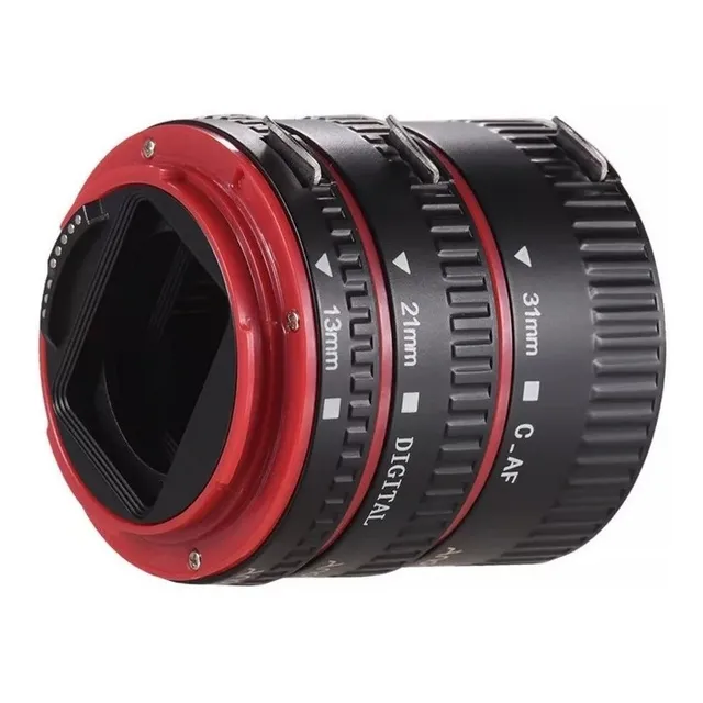 Tubo De Extensión Macro Para Cámaras Canon Con Enfoque