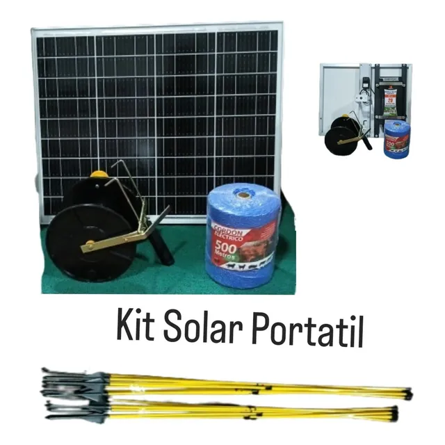 Kit Solar Portatil Ganadero