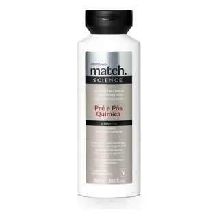 Shampoo Match BoticĂĄrio Science PrĂ© E PĂłs QuĂmica Shampoo Match BoticĂĄrio Science PrĂ© E PĂłs QuĂmica