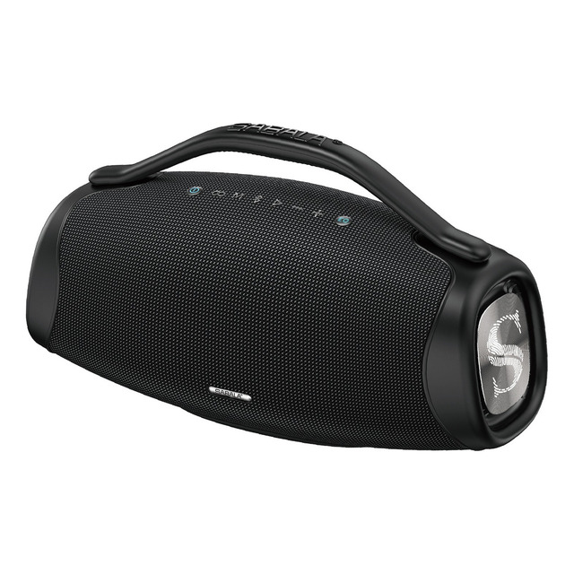 Caixa De Som Bluetooth 200w 39000mah Eq Ipx6 Sabala Dra-909 Cor Preto Caixa De Som Bluetooth 200w 39000mah Eq Ipx6 Sabala Dra-909 Cor Preto