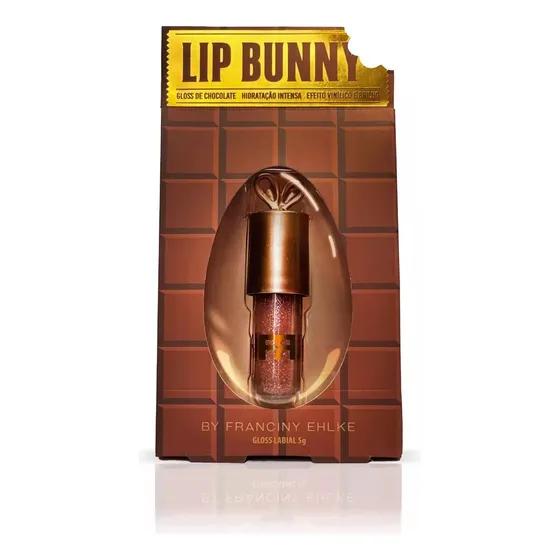 Lip Bunny Gloss Labial Fran By Franciny Ehlke Chocolate