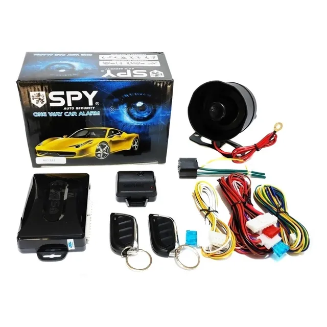 Alarma Spy Carro Con 2 Controles Garantia 1 Año