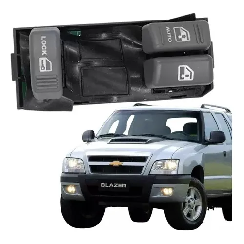 Tecla Levantavidrios Doble Chevrolet S10 Blazer 1995 Al 2006
