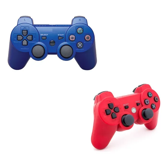 Pack 2 Control Mando Para Ps3 Inalámbrico Dualshock Bluetoot