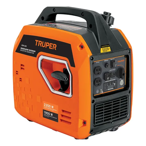 3 Pzas Generador Silencioso Inverter 2.2kw, 80 Cc, Enc. Elec