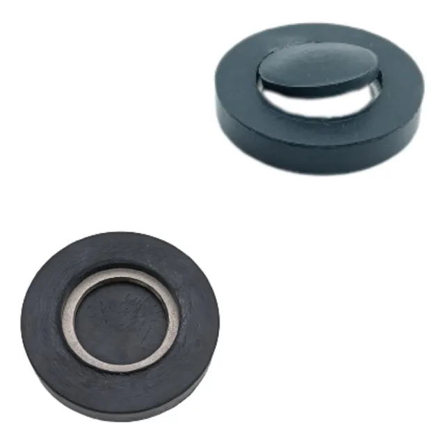 Válvula Flap Borracha Com Arruela Inóx 51 Mm