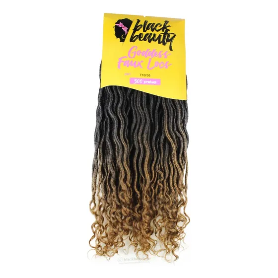 Aplique Dread Faux Locs Goddess Black Beauty - Crochet Braid