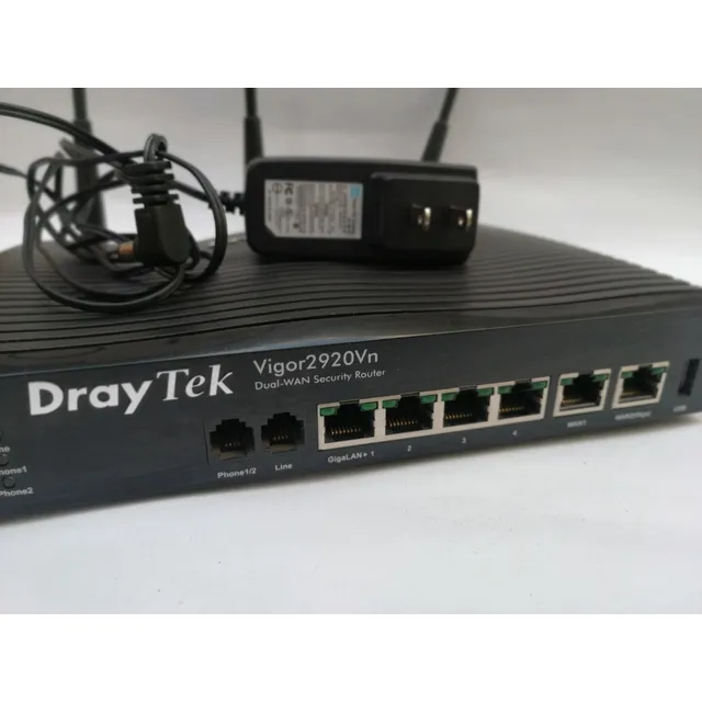 Draytek Vigor 2920vn Dual Security Router