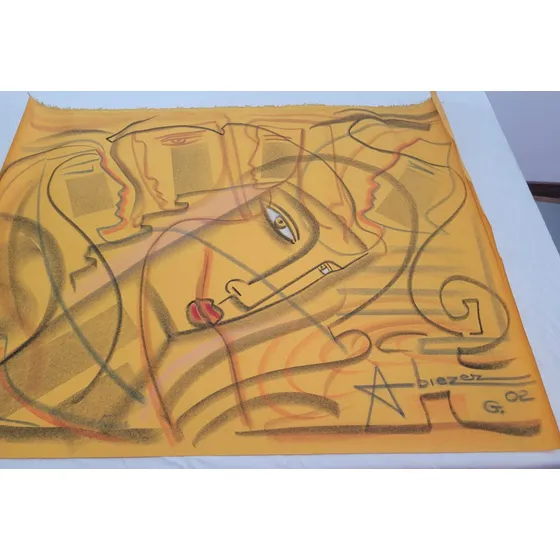 Pintura Del Pintor Abeizer Agudelo Ballesteros