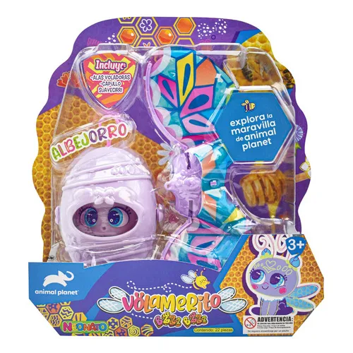 Neonato Volamerito Albejorro Animal Planet Distroller