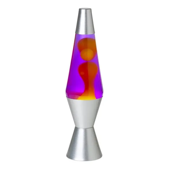 Lámpara De Base Plata Con Cera Amarilla, 368 Cm De Alto
